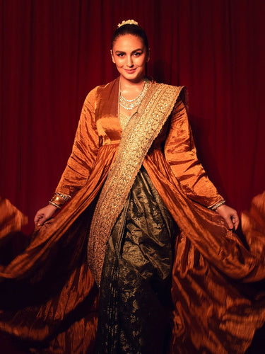 HUMA QURESHI IN SERAPHINE SAREE