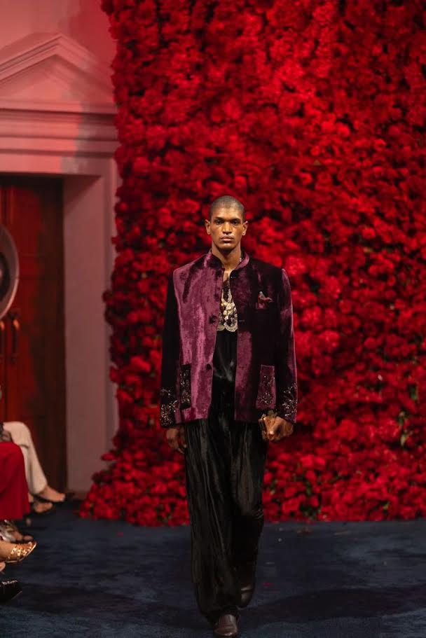 Wine Velvet Elegance