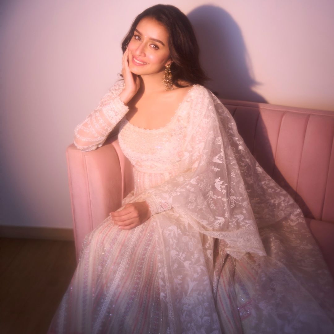 Shraddha Kapoor in Sakura anarkali