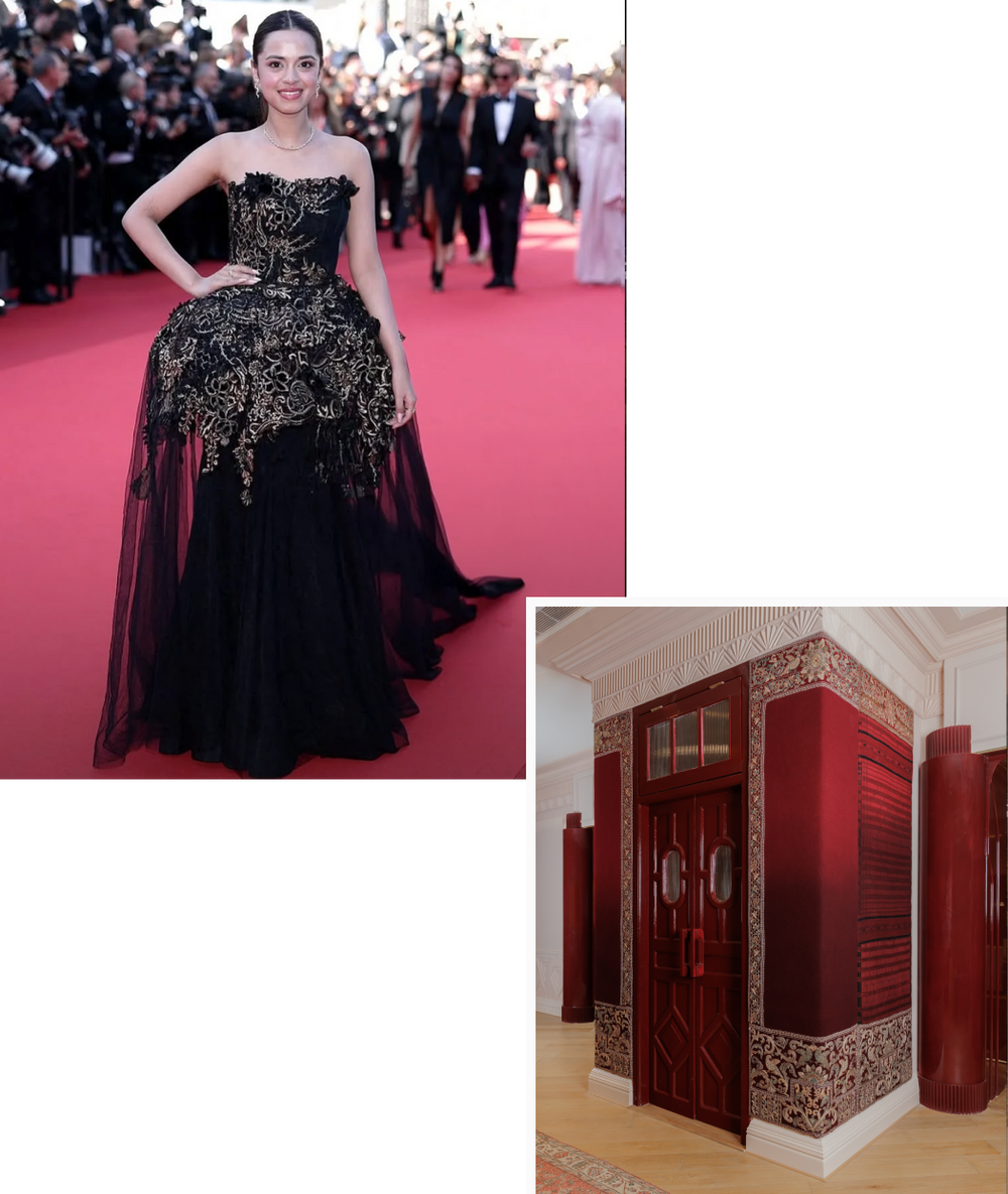 Nitanshi Goel At Cannes & New Delhi Flagship