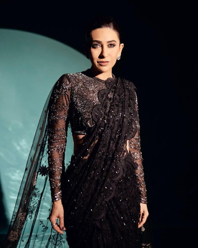 Karishma Kapoor in Celestia saree set